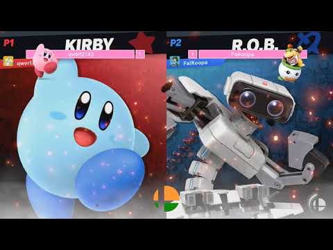 qwertz143 (Isabelle/Kirby) vs Falkoopa (ROB/Corrin) - SSB India August Online Tournament