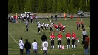 preview picture of video 'West Yellowstone Asael#8 Football Highlights'