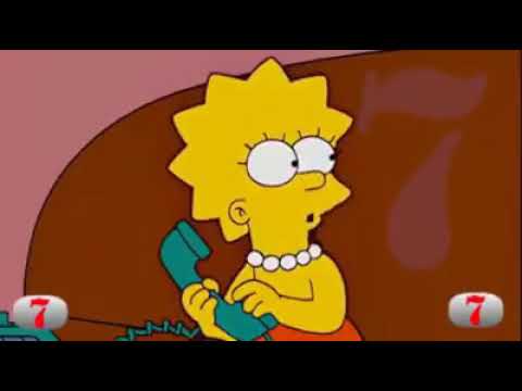 Los Simpsons y esperando la carroza
