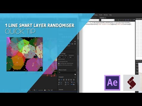 ExtendScript QuickTip - 1 Line Smart Layer Randomiser