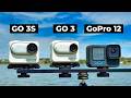 Insta360 GO 3S Vs GO 3 Vs GoPro 12