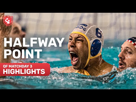 HIGHLIGHTS | Massive Marseille Win, Fradi Still Unbeaten | Water Polo Champions League
