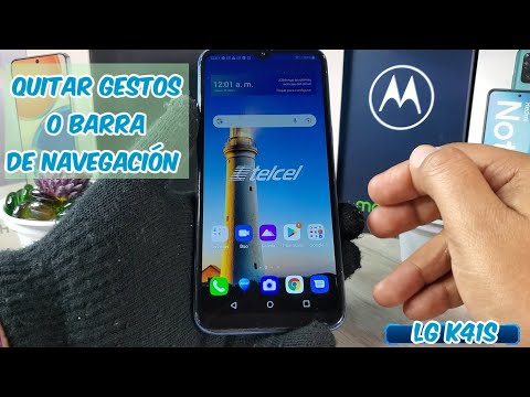 Como Activar Los Gestos o Barra De Navegación LG K41s/Android 11