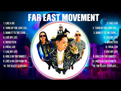 Far East Movement Top Of The Music Hits 2024 - Most Popular Hits Playlist