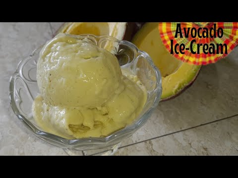 This Avocado Ice Cream is So Delicious