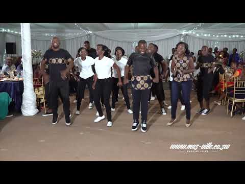 Awesome Zimbabwean Wedding Bridal Team Dance
