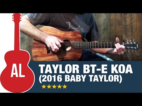 Видеообзор электроакустической гитары Taylor BTe-Koa