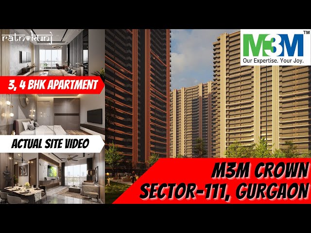 4 BHK Apartment/flat area 2400 sq ft for sale in M3M Crown Gurgaon