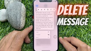 How to Delete Message on iPhone in iOS 15