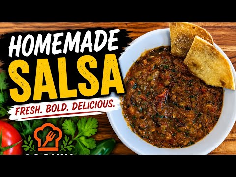 The BEST Homemade Salsa Recipe | Fresh, Flavorful & Easy To Make!