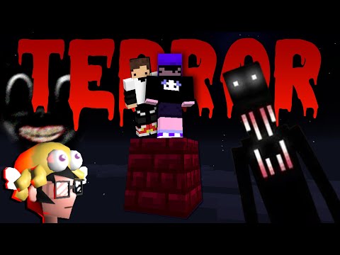 minecraft num bloco só versão terror... ai q medo