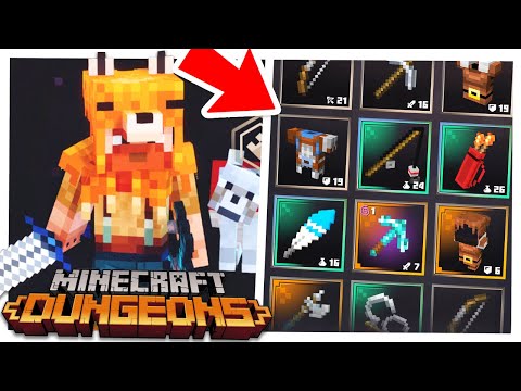 NUOVE ARMI, MOB e INCANTAMENTI! - Minecraft Dungeons ITA