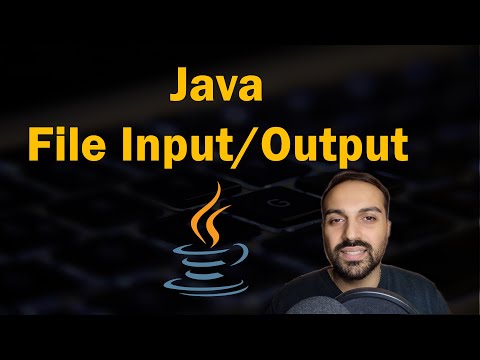 Java File Input/Output| BufferedReader BufferedWriter| FileInputStream FileOutputStream| Java lernen