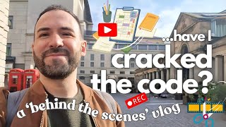 HOW to start and grow a channel as a part-time creator | Behind the Scenes Vlog