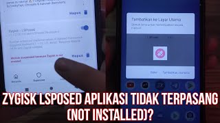 NOT INSTALLED? CARA PASANG APLIKASI MODULE ZYGISK LSPOSED TIDAK BISA INSTALL MAGISK 24.(1,2, & 3)