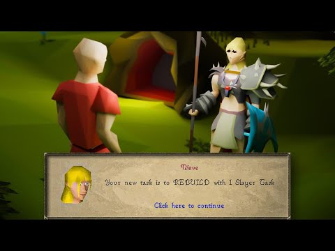 I have 1 Slayer Task to rebuild my Runescape Account