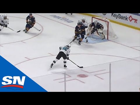 Sharks’ Erik Karlsson Buries Wrister For 1st Goal Of Season