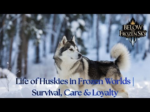 Life of Huskies in Frozen Worlds  Survival, Care & Loyalty| Coldest Dog Life on Earth/