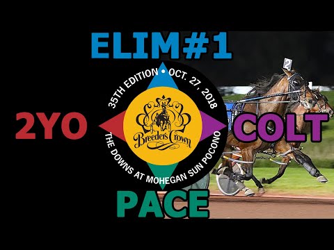 2018 Breeders Crown Elim#1 - Captain Trevor - 2YO Colt Pacers
