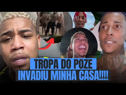 MC Poze invaded Borges' house with his crew, and things went wrong for D4FURIA?