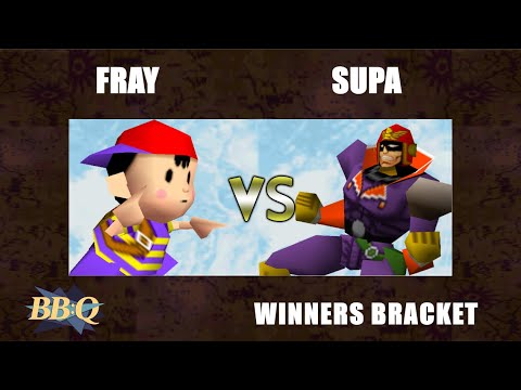 BBQ - Fray (Ness) Vs. supa (Captain Falcon) Super Smash Bros Winners Bracket - SSB64