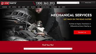 JCS PARTS WEBSITE WALK THROUGH