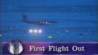 The First Passenger Flights at Denver International Airport