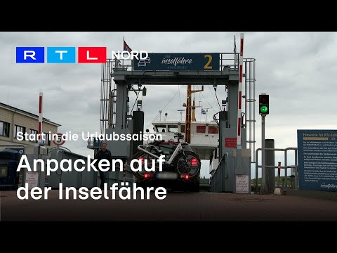 Reif für die Insel - Die Arbeit auf der Nordseefähre
