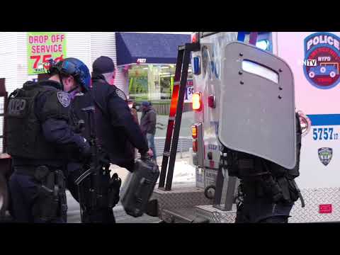 NYPD Robot Dog deployed for Reported Armed Home Invasion  in the Bronx
