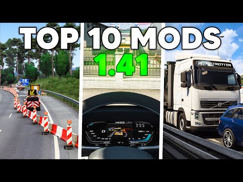 TOP 10 Mods for ETS2 1.41