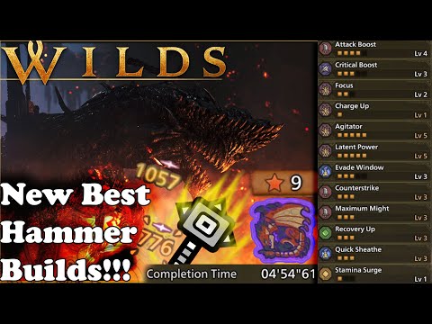 BEST HAMMER BUILDS TITLE UPDATE 4 | MONSTER HUNTER WILDS