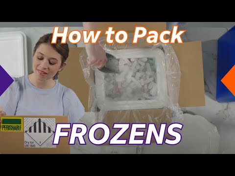 How to pack and ship frozen foods – FedEx