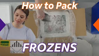 FedEx How to pack perishables: frozen food
