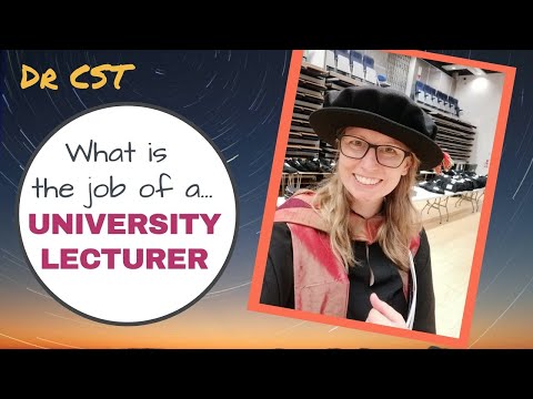 Higher education lecturer video 1