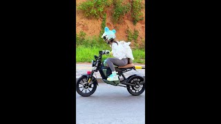 Who can refuse such a lovely little electric donkey# Xi ti new car# pick up the car