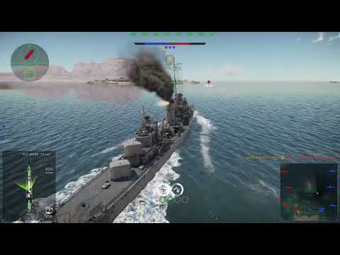 USS Somers Sinks 3 Enemy Ships | War Thunder Naval