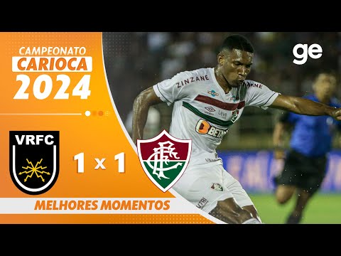 Gols e lances de Volta Redonda x Fluminense
