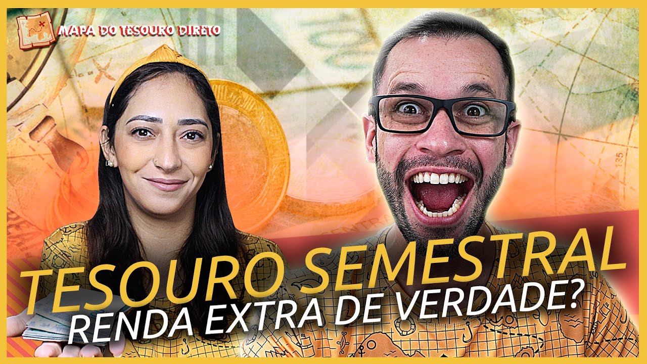 JUROS SEMESTRAIS: será que VALE A PENA? QUANTO RENDE a cada 6 MESES? [🏴‍☠️Mapa do Tesouro Direto💰]