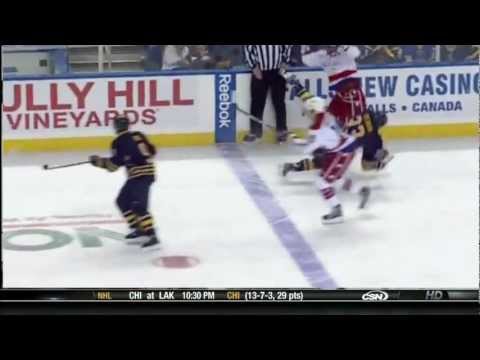 Alexander Ovechkin hammers T.J. Brennan [HD]