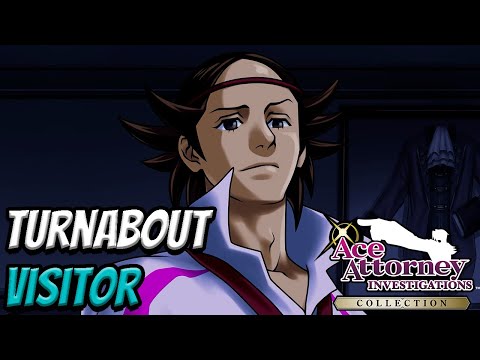 Ace Attorney Miles Edgeworth Investigations Walkthrough Episode 1 - Turnabout Visitor (Remastered)