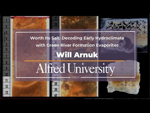 Worth Its Salt: Decoding Early Hydroclimate with Green River Formation Evaporites with Will Arnuk