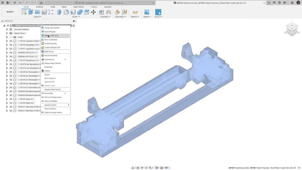 Fusion 360 - Manage Extension