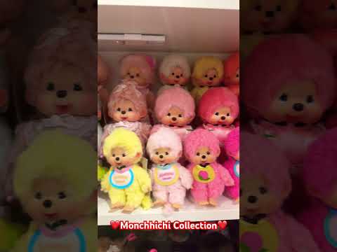 Monchhichi Collection❤️✨#monchhichi #doll #collector