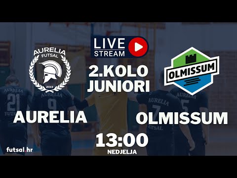1.HMNL Juniori II. kolo | Aurelia Futsal - MNK Olmissum |