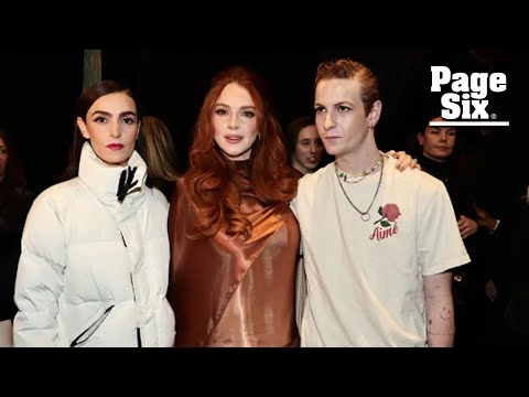 Lindsay Lohan supports siblings Ali, Cody at Christian Siriano NYC fashion show | Page Six
