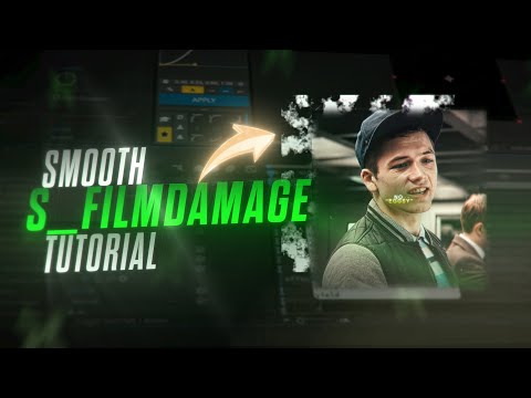 Smooth S_Filmdamage Tutuorial || AFTER EFFECTS