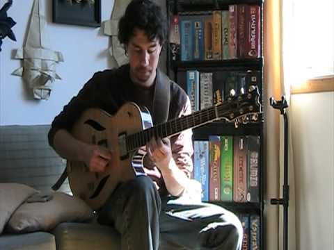 David Gauthier cours de guitare no.2 est-ouest.mode ionian