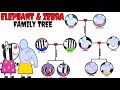 Peppa Pig Elephant And Zebra Family Tree Explained