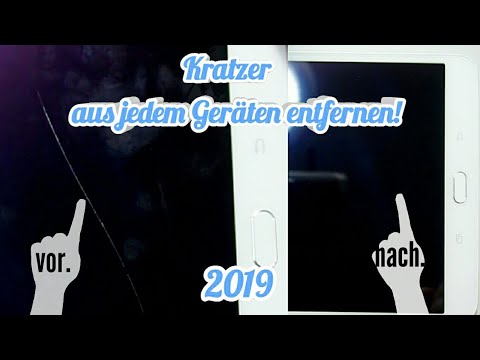 Jeden Kratzer Aus Display Entfernen Ohne Tausch - NEUE METHODE