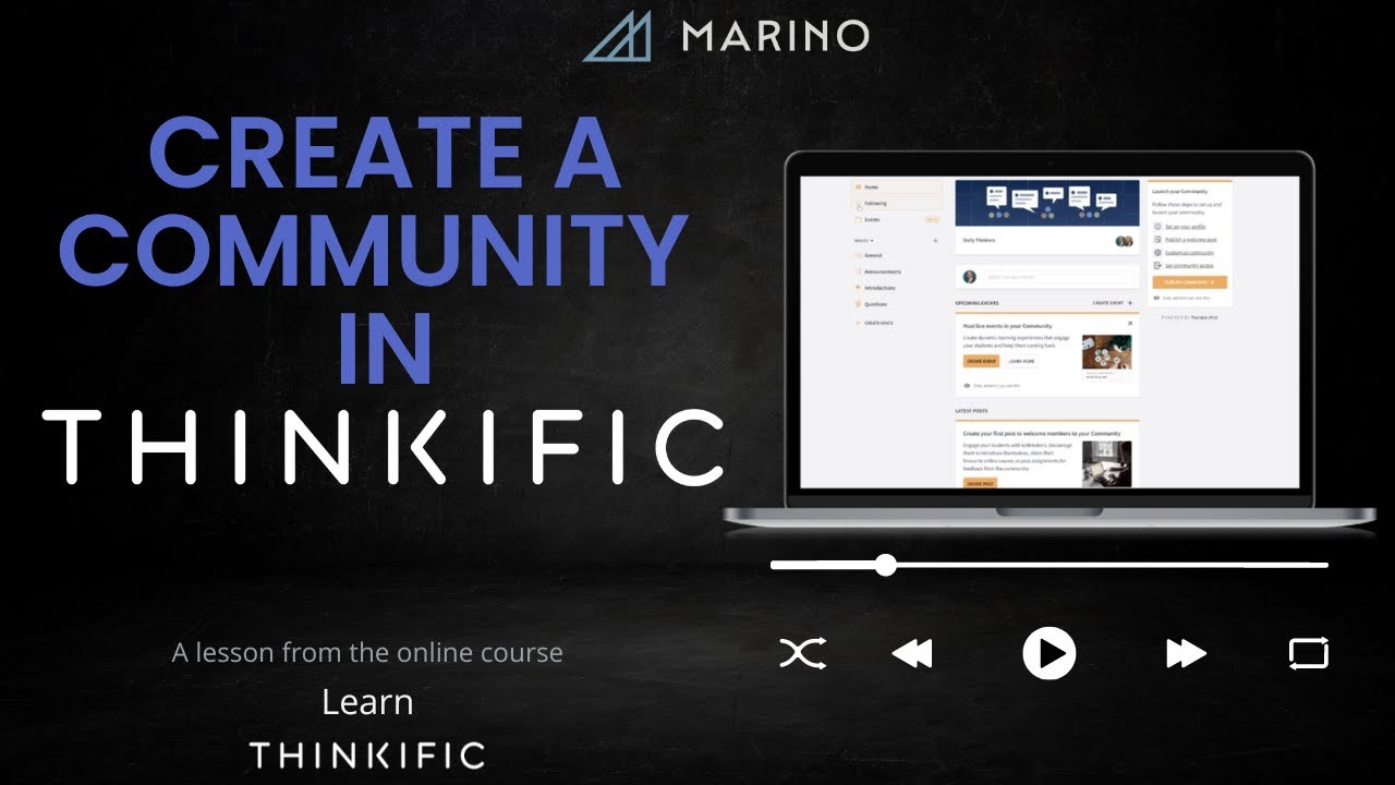 Create a Community in Thinkific